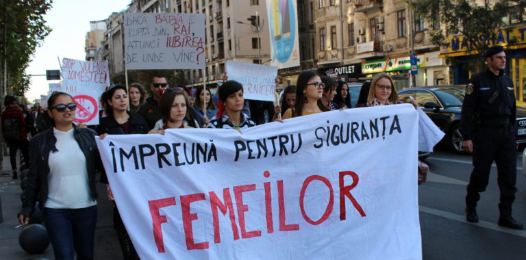 Marșul „Împreună pentru siguranța femeilor”, 14 octombrie, București